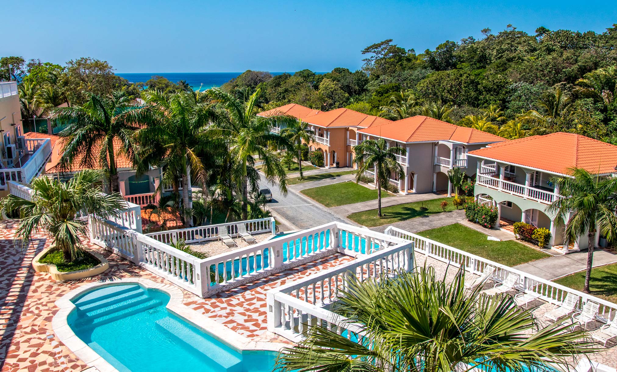 West End Divers Resort Roatan Ocean View